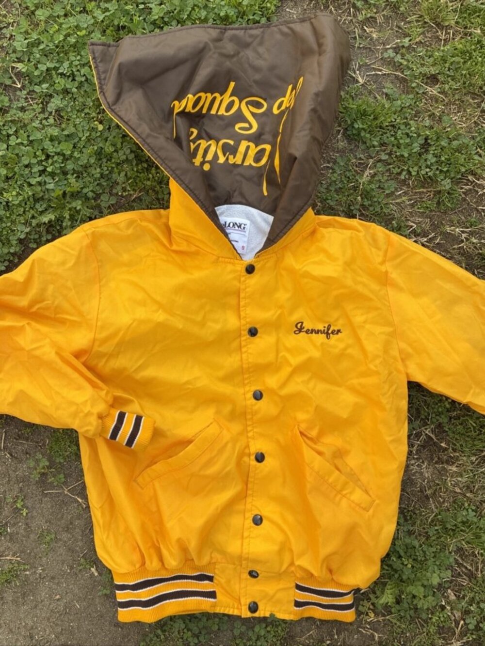 1999 Laguna Hills Hawks High School Cheerleading Jacket - Size S